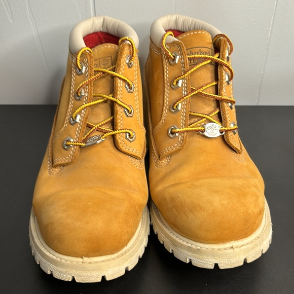 Timberland Nellie Double Wheat Womens Boot 23391 Wheat Preloved size 7.5 M - Picture 2 of 12